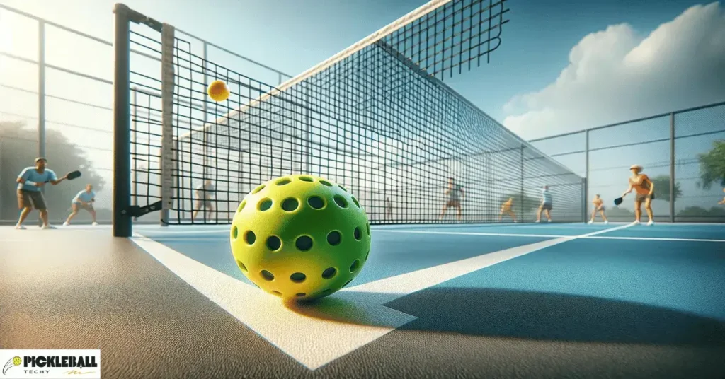 Can the Ball Hit the Net in Pickleball